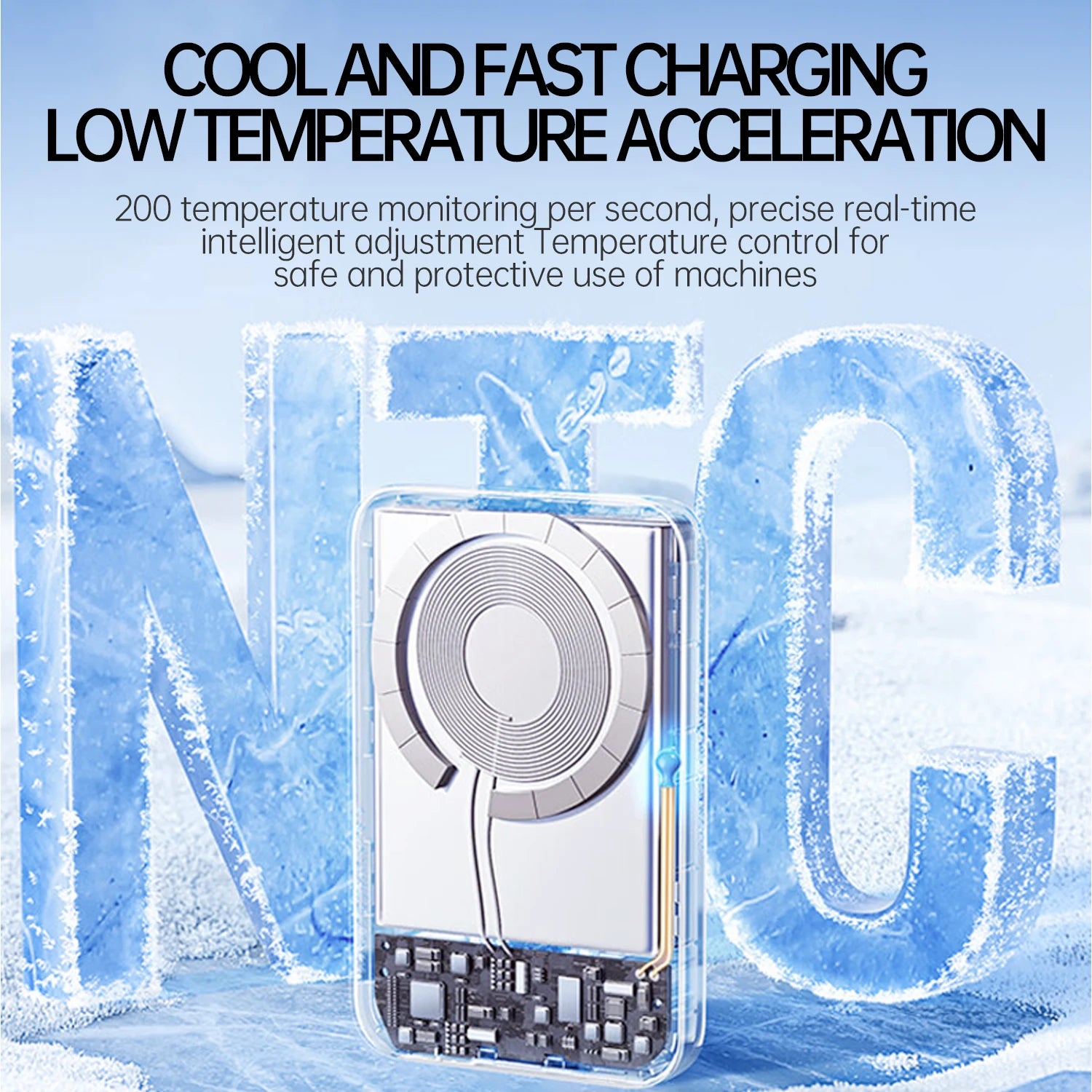 Ultra-Slim Magnetic Power Bank with LED Display – 5000mAh & 10000mAh