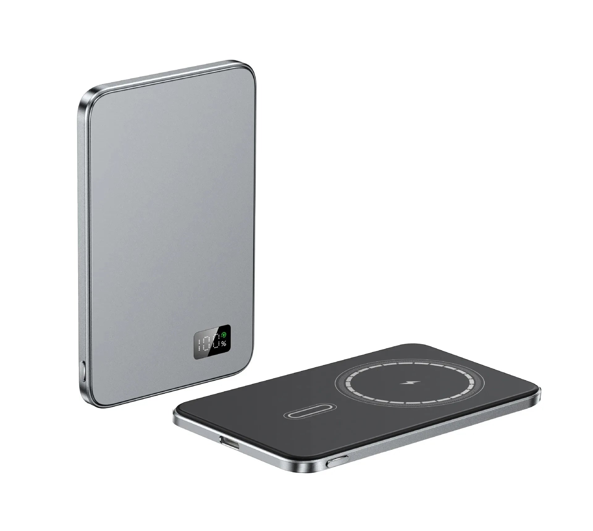 Ultra-Slim Magnetic Power Bank with LED Display – 5000mAh & 10000mAh