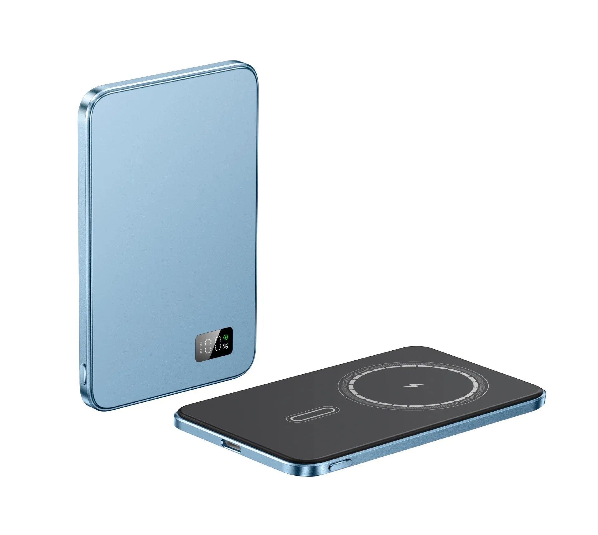 Ultra-Slim Magnetic Power Bank with LED Display – 5000mAh & 10000mAh